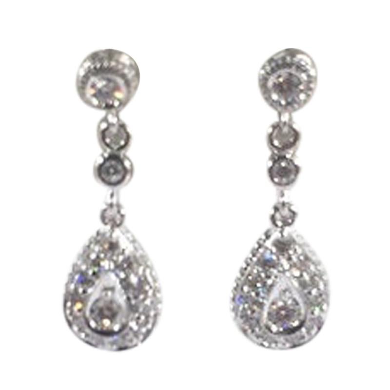 Penny Preville Ladies Diamond Earring E4010W For Sale
