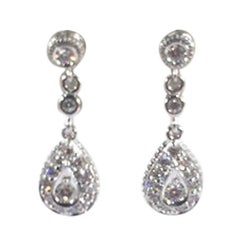 Used Penny Preville Ladies Diamond Earring E4010W