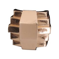 1977 Barry Kieselstein-Cord Modern Gold Ring