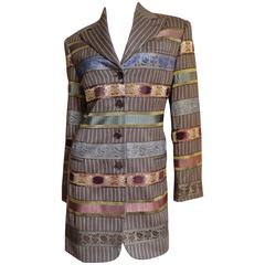 Romeo Gigli Tapestry Ribbon Jacket 7