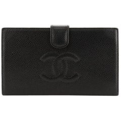 Chanel Timeless CC French Wallet Caviar Long