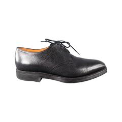 Used JOHN LOBB "PERRIER" Size 8 Black Leather Lace Up