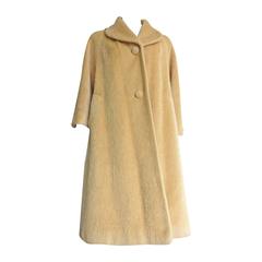 1960's LILLI ANN Mohair wool coat