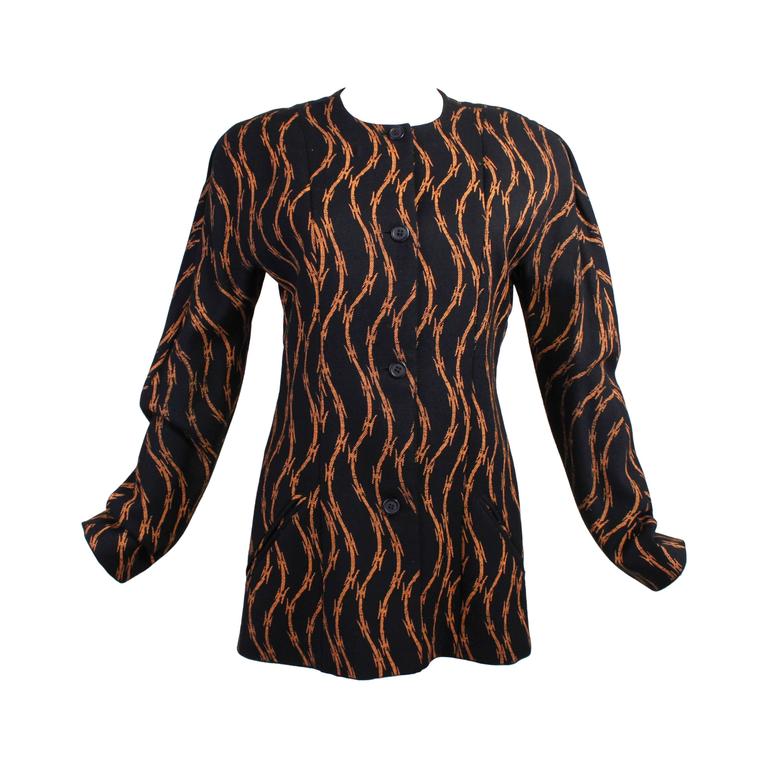 Stephen Sprouse Barbed Wire Jacket For Sale at 1stDibs