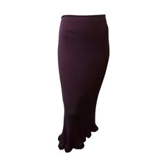 1990s John Galliano Long Knit Skirt 11