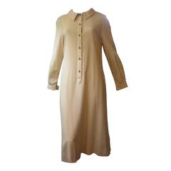 1970s Geoffrey Beene Wool Shift Wih a Twist 6