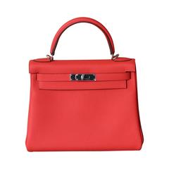 HERMES Kelly togo Capucine 28'