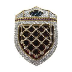 Swarovski "Jeweler's Collection" Limited Edition 1993 Brooch New Old Stock 3