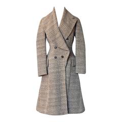 Alexander McQueen 2006 Scottish Highland Double Breasted Fitted Coat