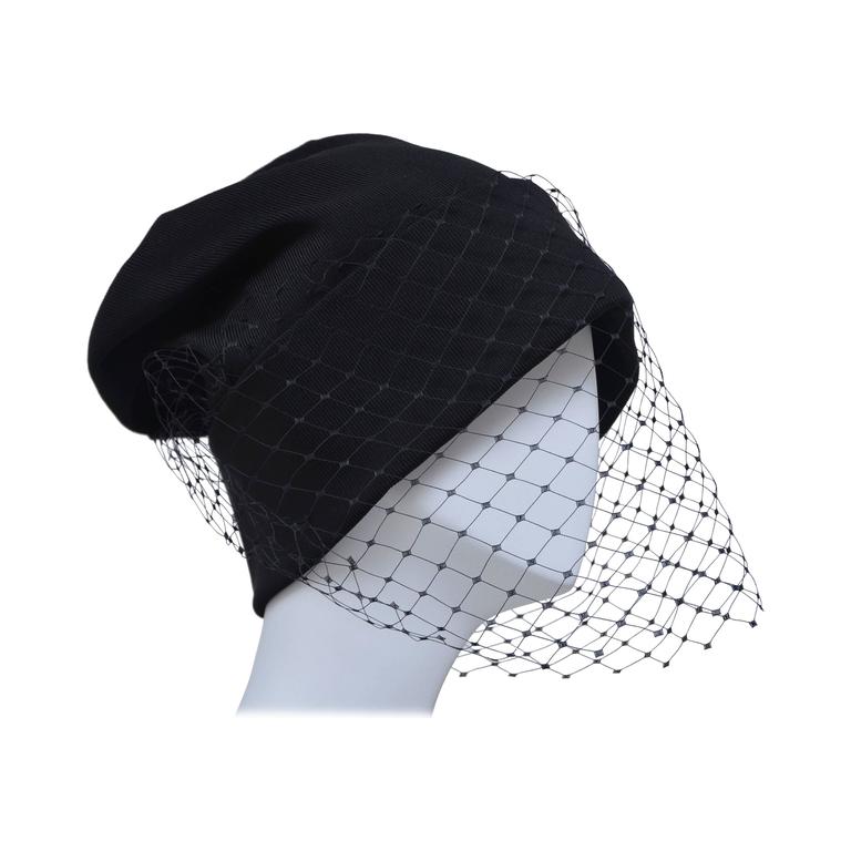 JIL SANDER Veiled Cap/Hat グリーン Jil Sander Green Linen Cap | ModeSens