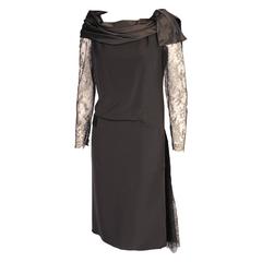 Christian Lacroix Numbered Haute Couture Sheath with Optional Lace Sleeves 1