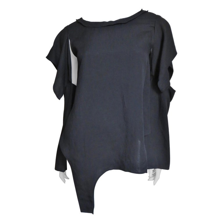 Robe Asymétrique Yohji Yamamoto Taille 3 - Noire, Très Bon état - Modèle Rare