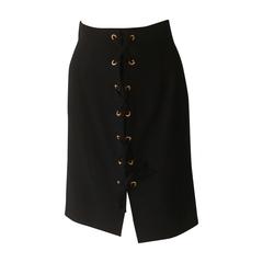Gianni Versace Bondage Lace-Up Skirt Fall 1992