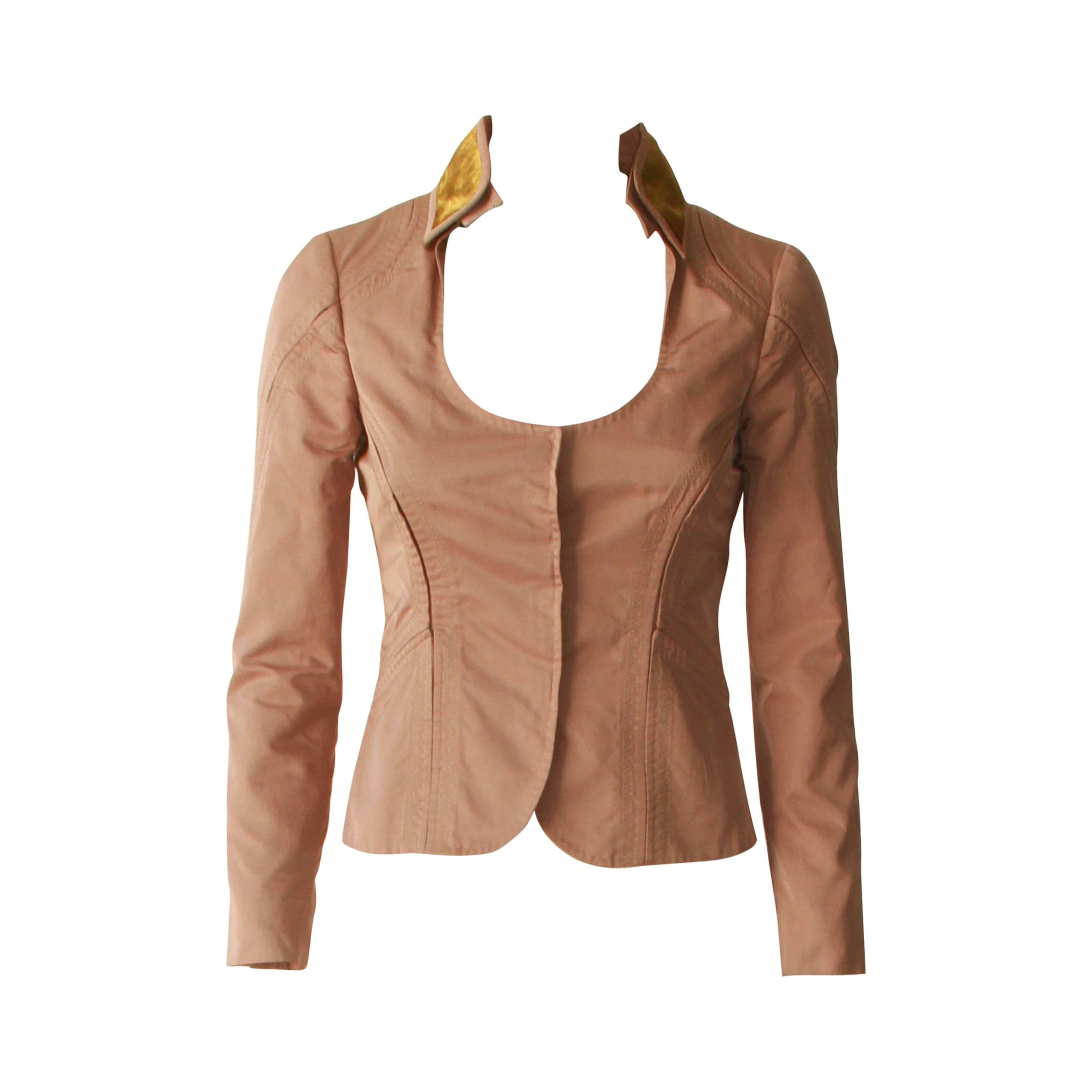 Tom Ford For Gucci Corset Jacket Spring 2004 For Sale