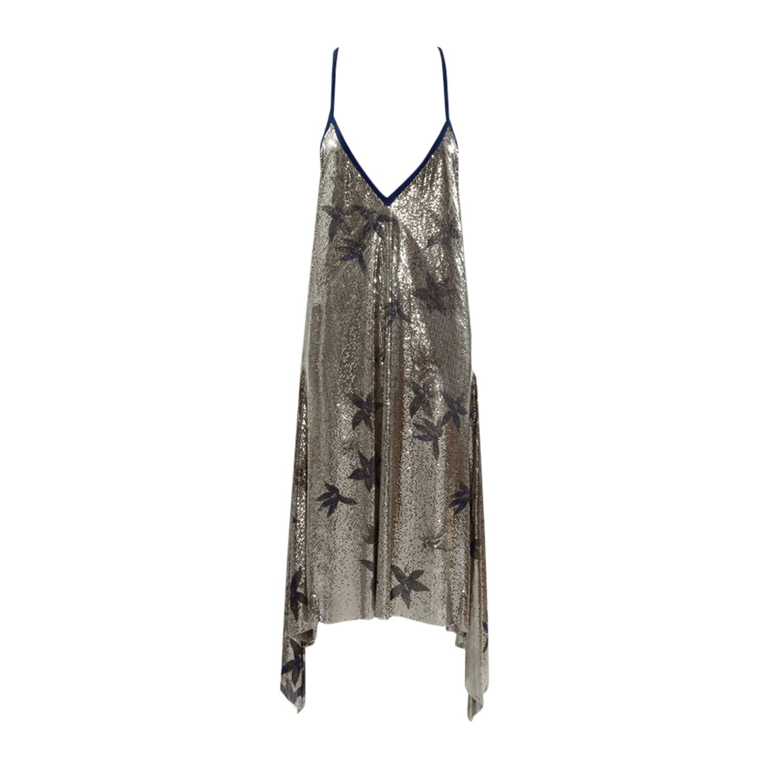 Gianni Versace Oroton Metal Mesh Gown, FallWinter 1984 For Sale at 1stdibs