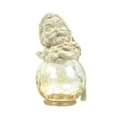 Vintage Lucien Lelong 'Santa Claus' Christmas Bauble Perfume Bottle