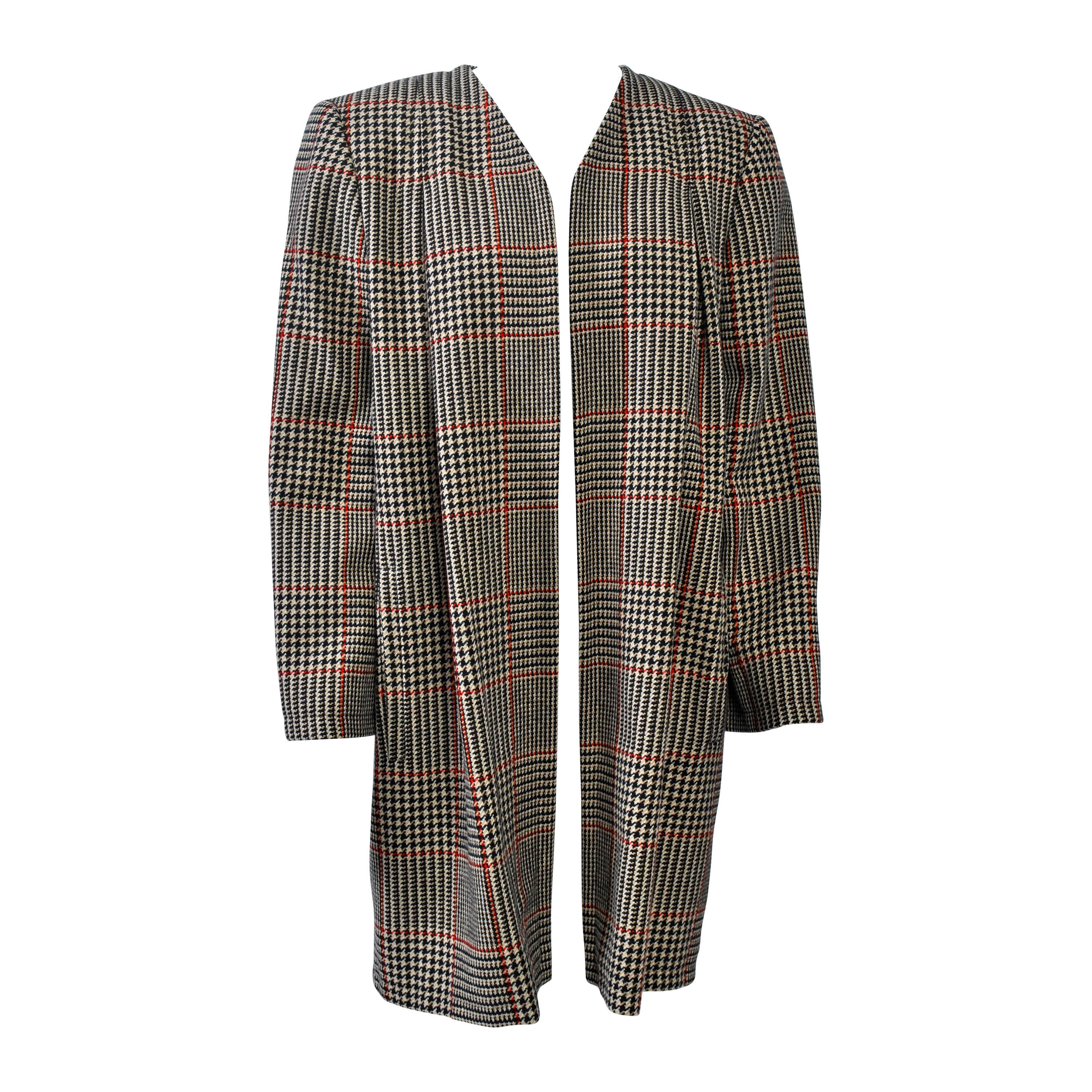 Cappotto Valentino Glen Plaid in vendita