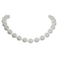 Strand of 14mm Wonderful Faux Pearls