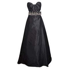 Robe de bal en taffetas noir et strass Vivienne Westwood