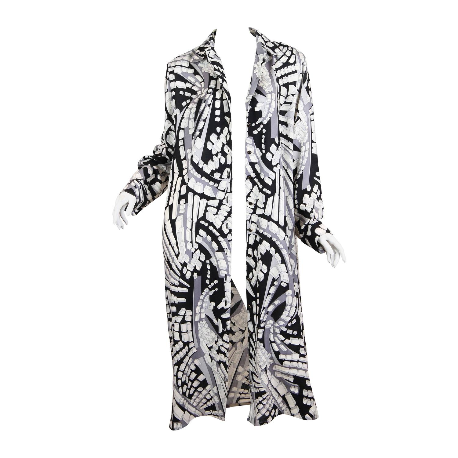 Bessi Shirtdress Duster For Sale at 1stdibs