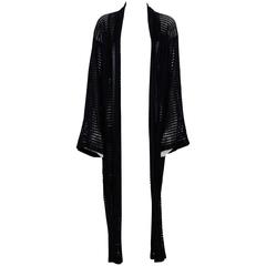 ISSEY MIYAKE 80's Vintage Woven Pleats Please Long Coat 11