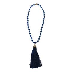 William Delillo beaded tassel necklace 1960s 6