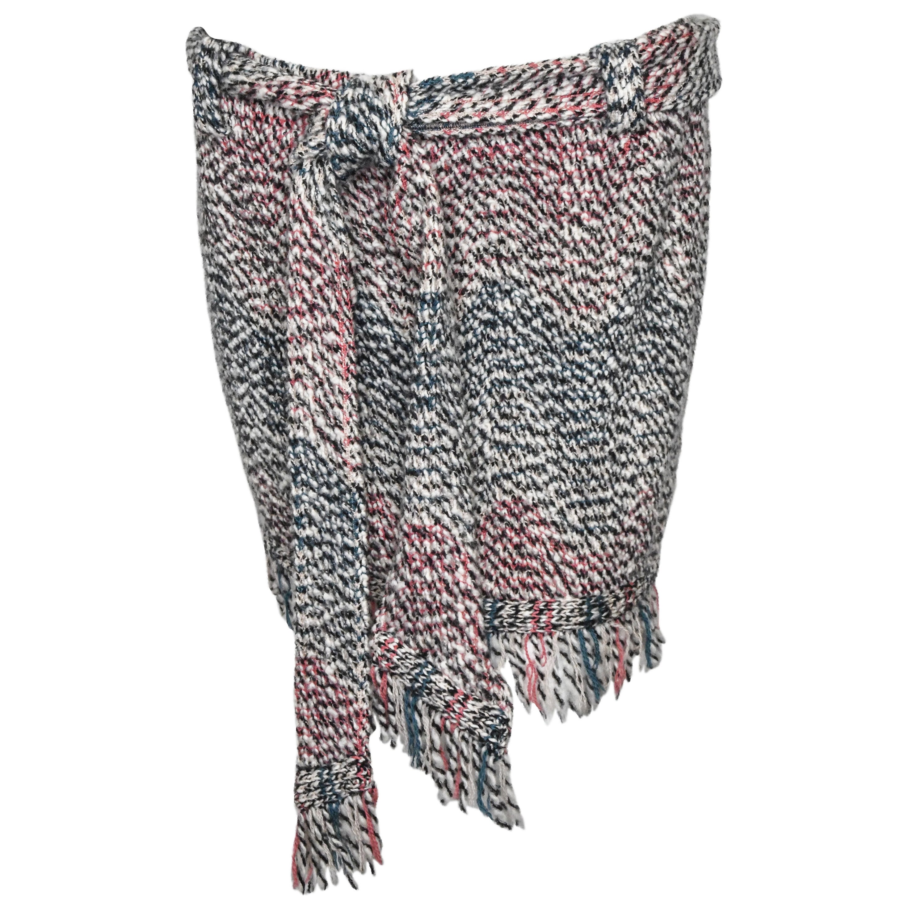 Missoni Mixed Zigzag Silk Foulard in Multi main image 1