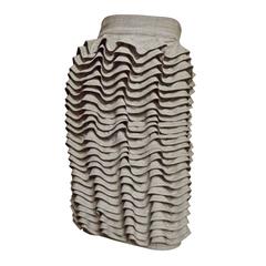 Fabulous Early Gianni Versace Ruffle Skirt 5