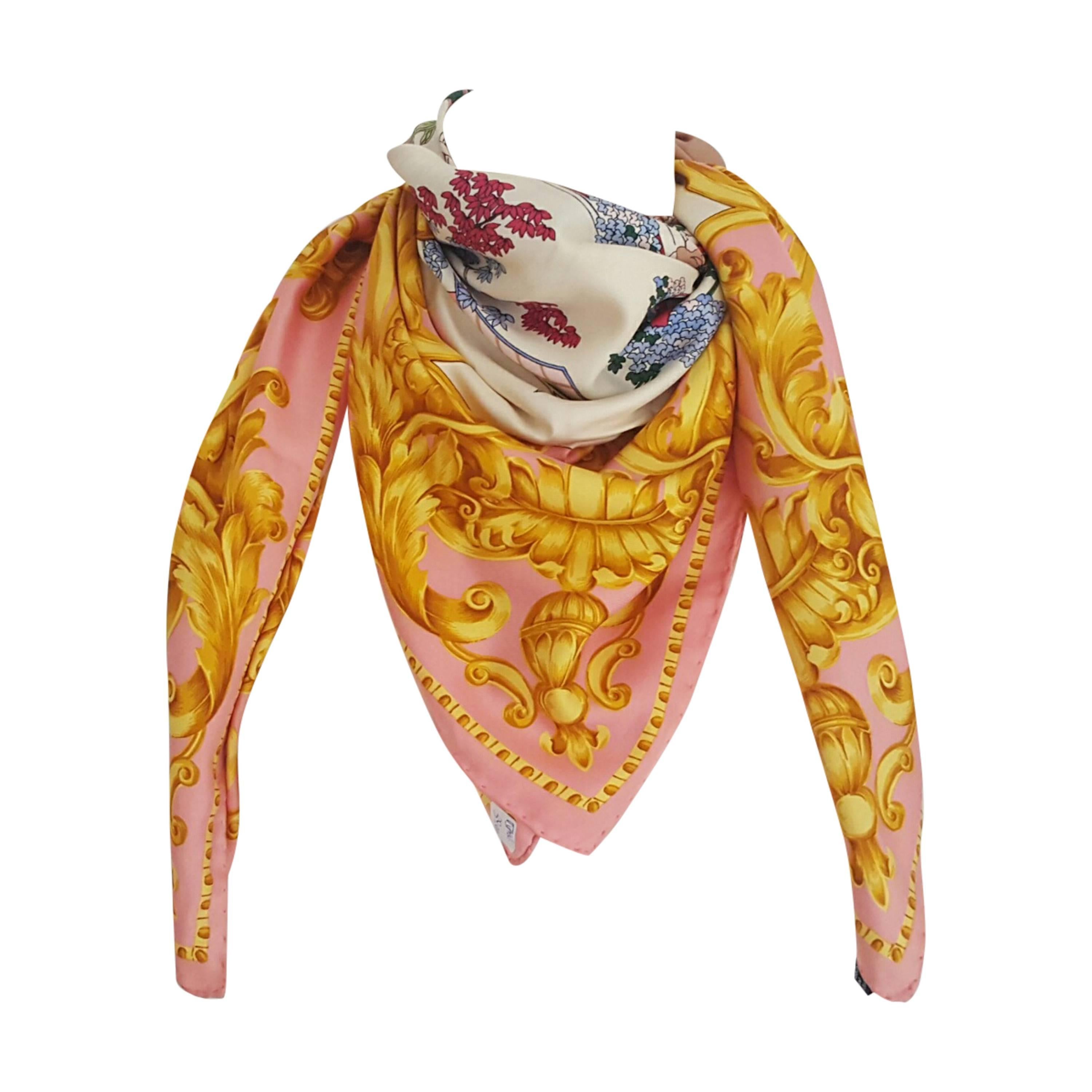 1990s Gianfranco Ferre multicolour foulard