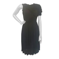 2000s Francesco Scognamiglio black dress