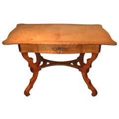 19th Century Satinwood Dressing Table Sewing Table