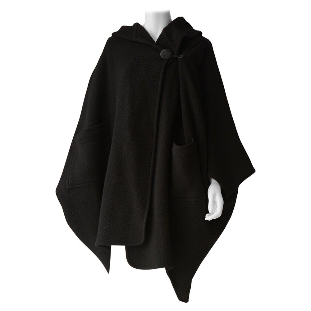 Issey Miyake - Rare original sac  Manteau papillon en laine noire