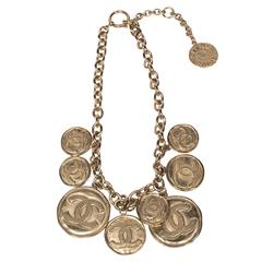2000 Chanel Amazing  Medals Necklace 