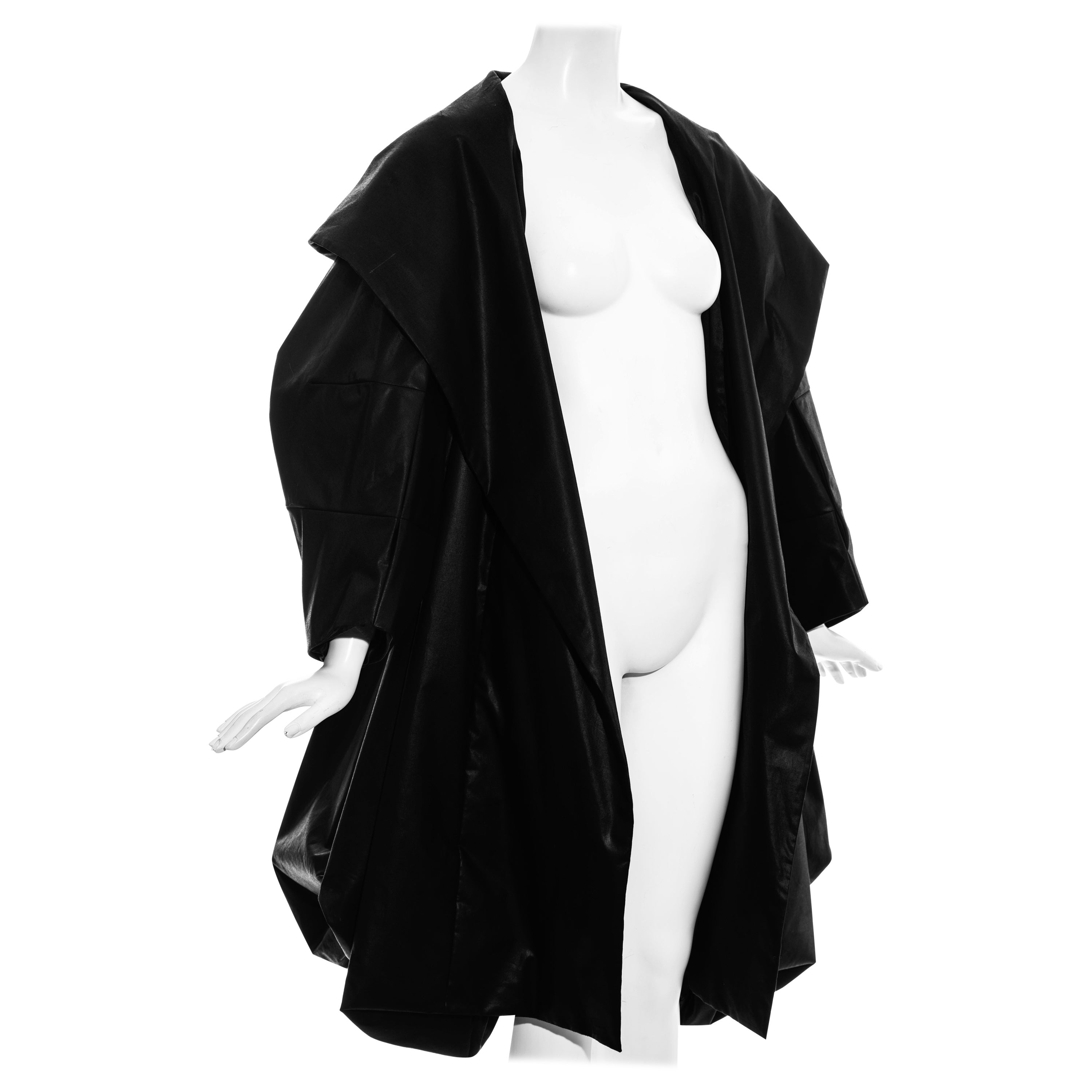 CHRISTIAN DIOR suede cape with leather trim and fox fur collar at 1stDibs