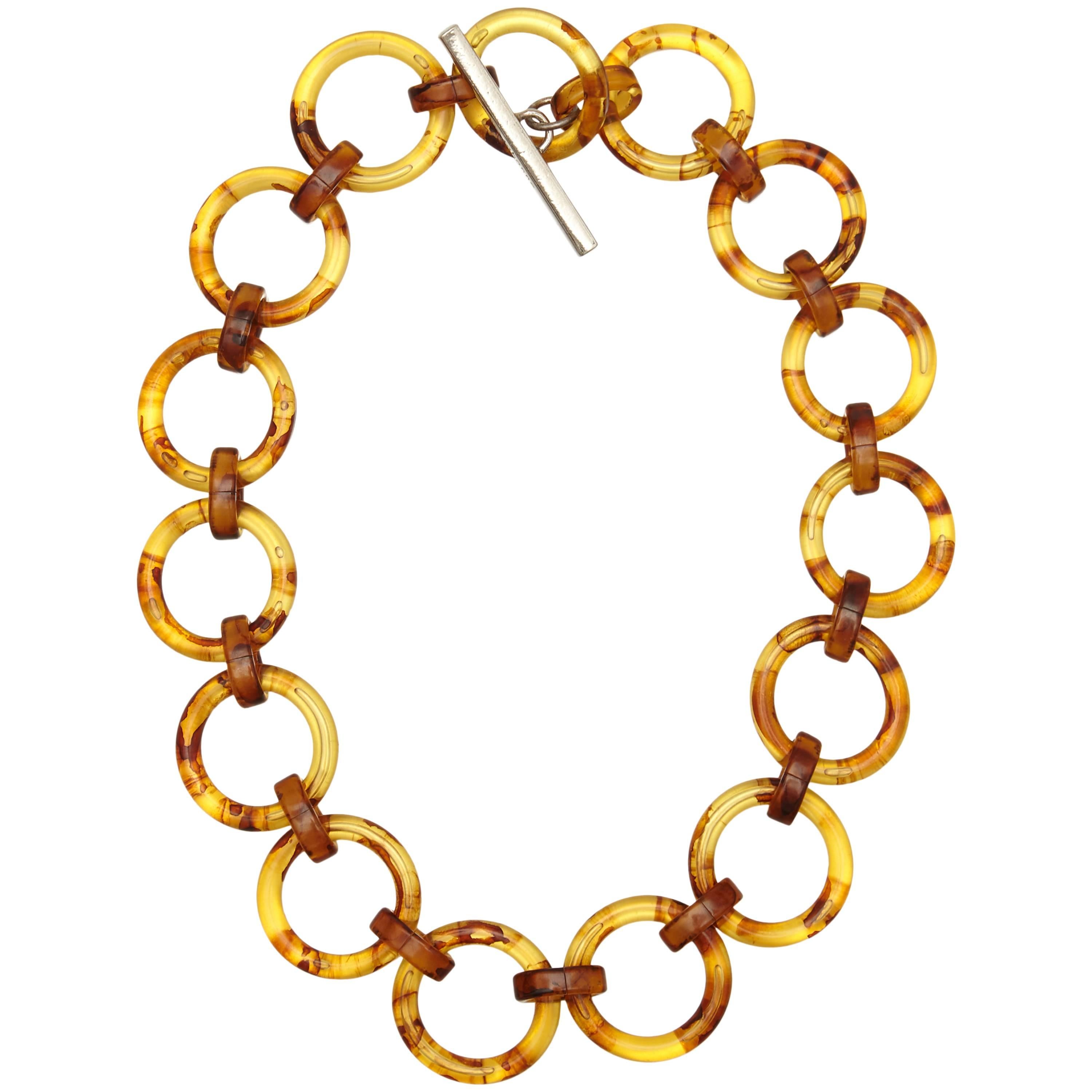  1980s Paco Rabanne Chain Necklace