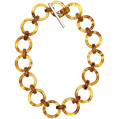 Used  1980s Paco Rabanne Chain Necklace
