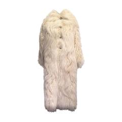 Chanel Cream Fantasy Fur Coat Size 38 (6)