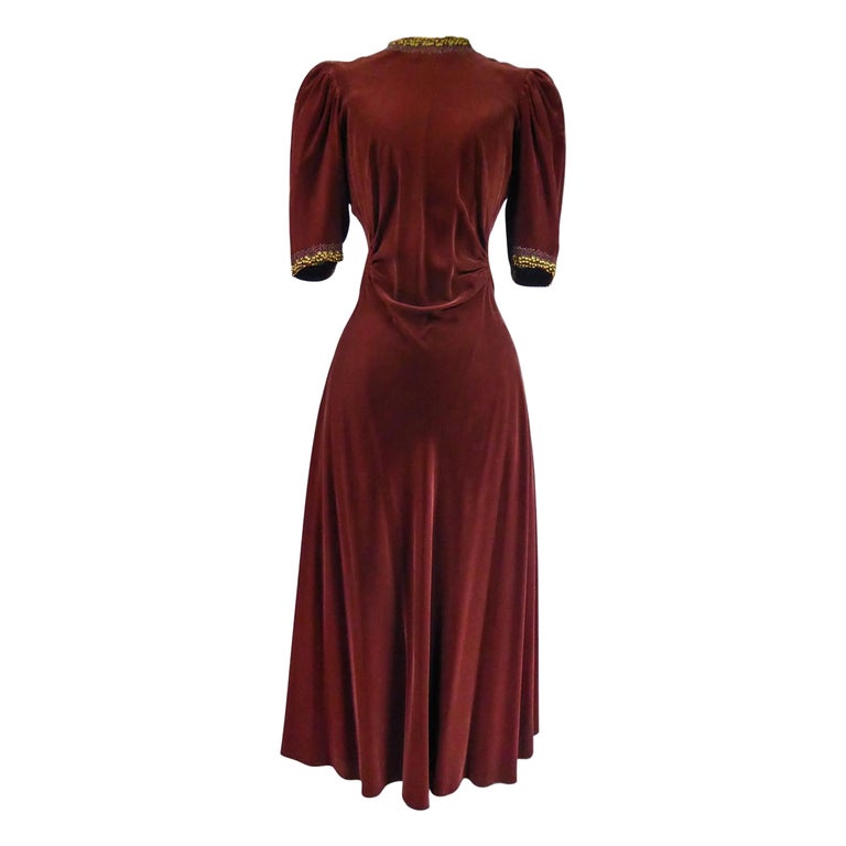 Sylvania Velvet Dress