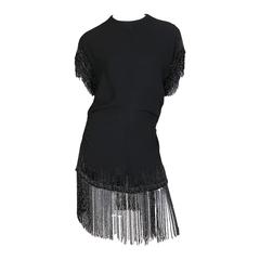 1930-40s Beaded Fringe Tunic