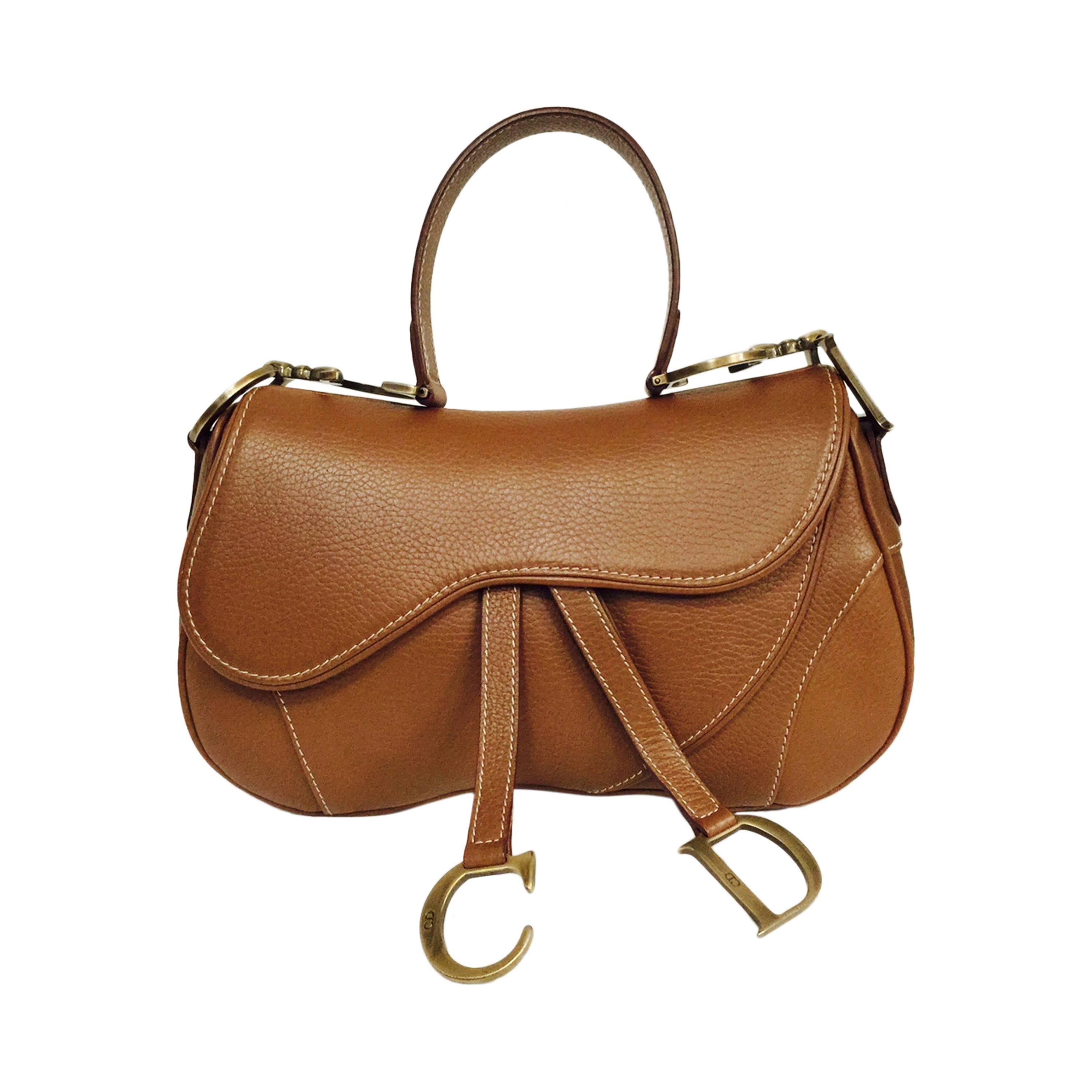 Christian Dior Double Saddle Bag