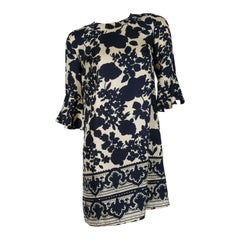 Chloe Floral Silk Print Dress