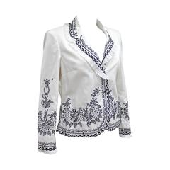 Alexander McQueen embroidered tailored 'Sarabande' jacket, c. 2007 3