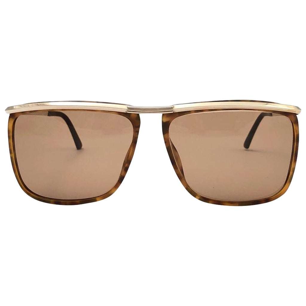 New Vintage Christian Dior Monsieur 2024 60 SunglassesGreen Marbled