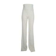 1990s Gianni Versace white trousers 
