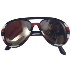1970's Original Red, White, and Blue Mirrored Sunglasses 11