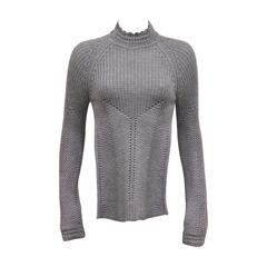 Early Alexander McQueen backless knitted sweater, c. 1990s 12