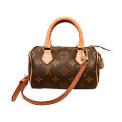 🔥NEW LOUIS VUITTON Nano Speedy Monogram Crossbody Bag RARE