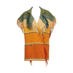 Vintage Fringe Vest 