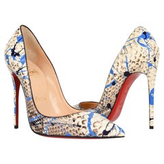 Christian Louboutin Shoe Python Graffiti Pigalle 115mm 35 / 5 New