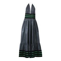 Lanvin Haute Couture - Robe dos nu en taffetas de soie